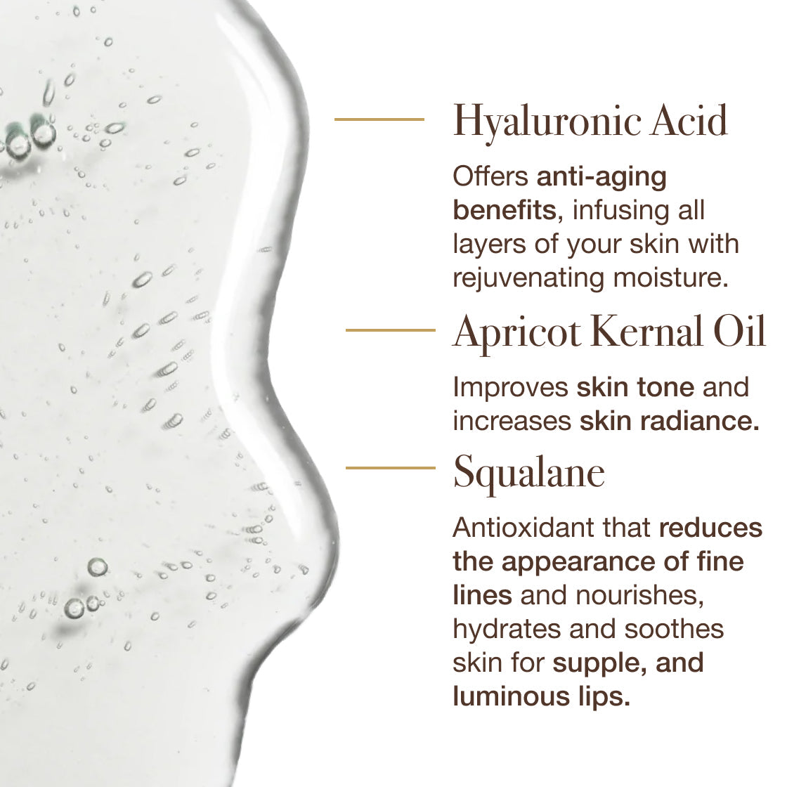 The Lip Elixir- Treatment Oil With Rose Quartz Rollerball