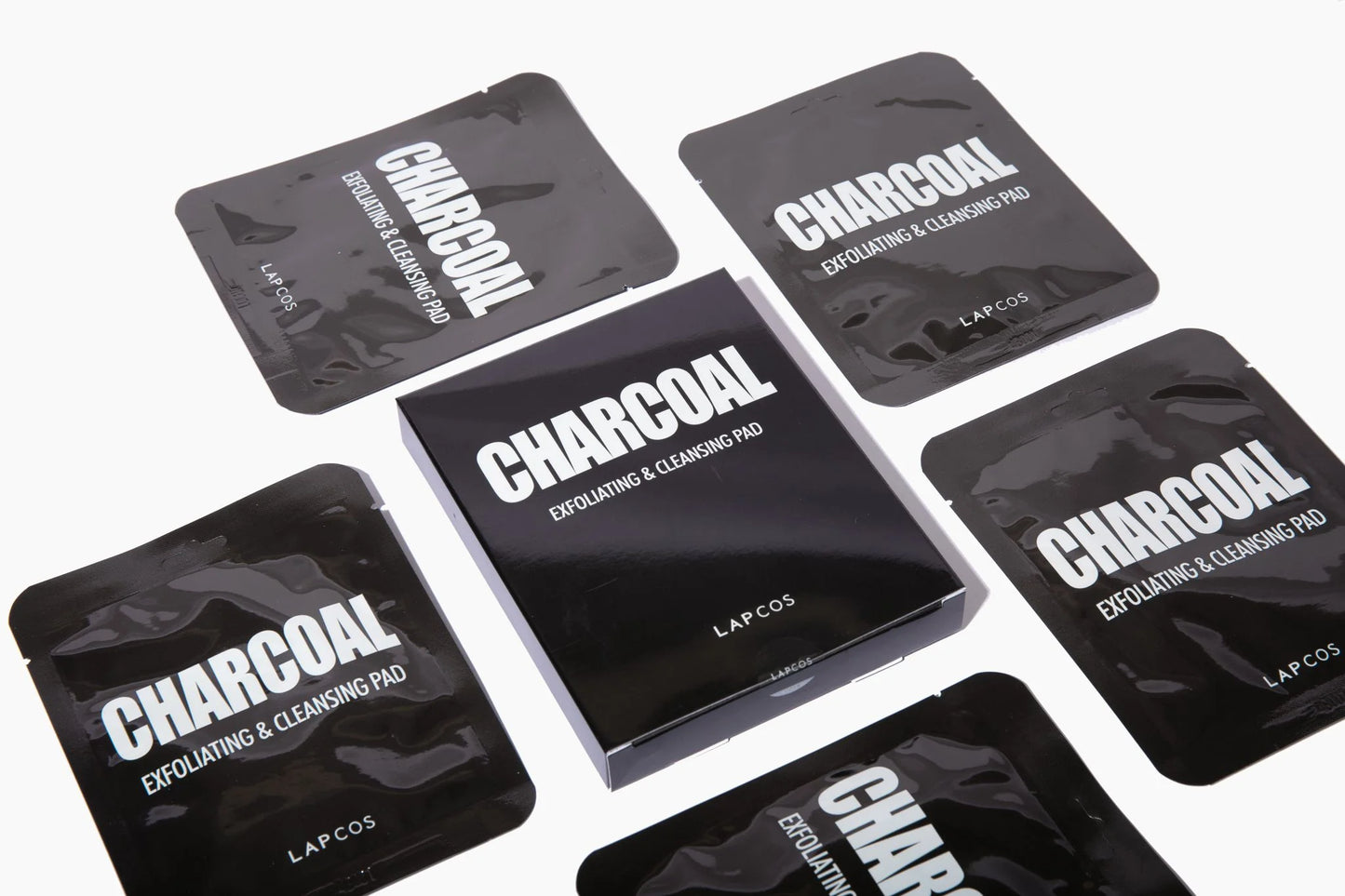 Charcoal Exfoliating & Cleansing Pad