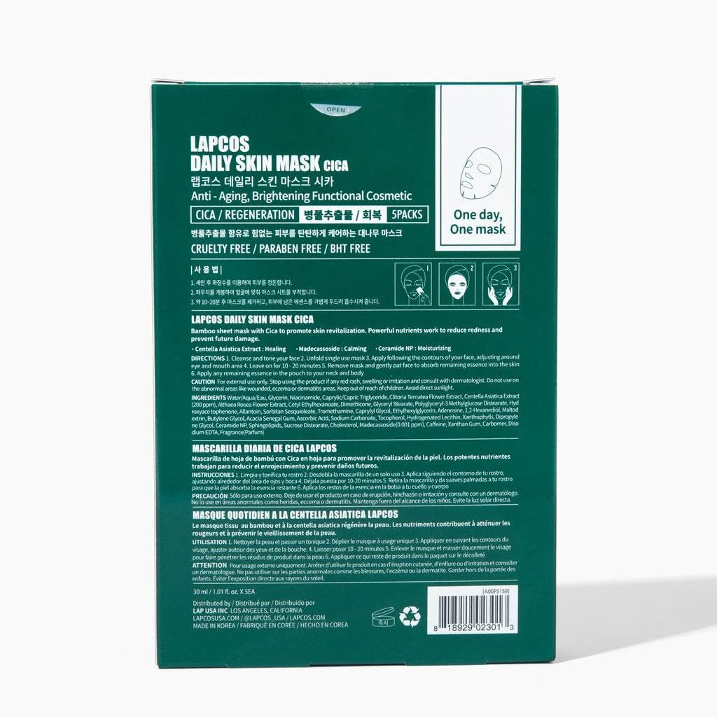 Daily Cica Sheet Mask - Soothing & Calming