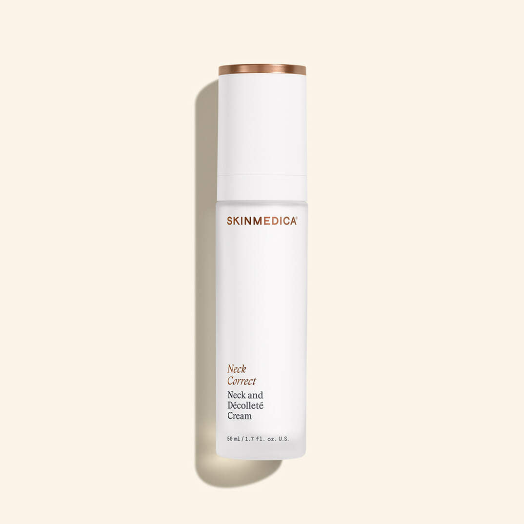 Neck Correct Neck and Décolleté Cream is a powerfully effective serum uniquely designed to prevent and address the visible signs of neck aging. This luxurious serum is clinically proven to visibly lift, firm, and smooth the skin.1